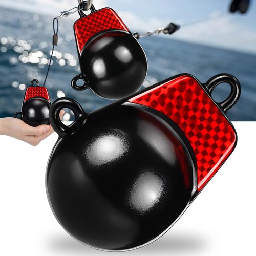 Coated downrigger ball - coated, weight