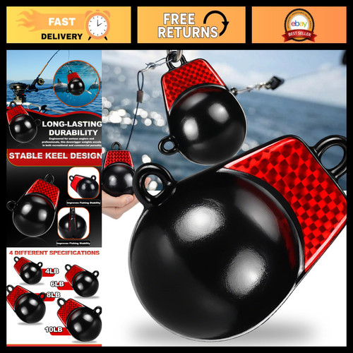 Coated downrigger ball weight - downrigger,