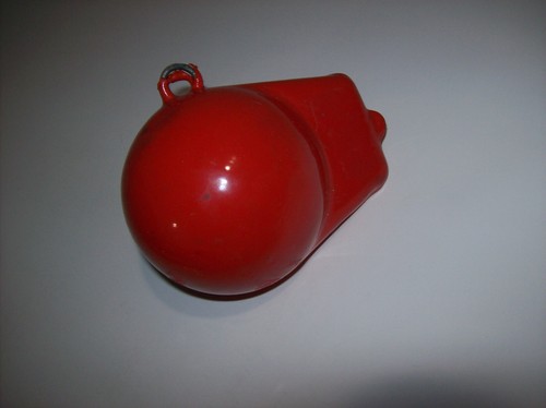 Round finned coated - coated, downrigger
